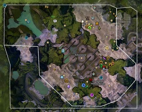 GW2 Club Canach POI (Arborstone) .